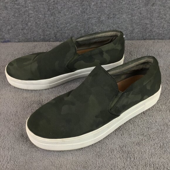 Steve Madden Zayna Dark Green Camo Slip On Platform Sneaker in Size 9.5 - Picture 4 of 9